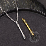 Vintage Wukong Jin Gu Bang Stainless Steel Pendant | Gthic.com