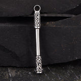 Vintage Wukong Jin Gu Bang Stainless Steel Pendant