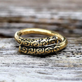 Vintage Wukong Jin Gu Bang Stainless Steel Ring 01 | Gthic.com