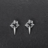 Vintage Zircon Polaris Sterling Silver Earrings
