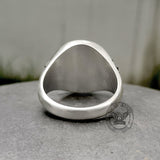Virgin Mary Prayer Sterling Silver Ring