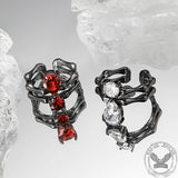 Water Drop Alloy Open Gothic Ring | Gthic.com