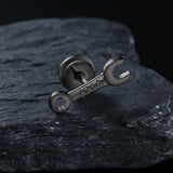 Wrench Shape Stainless Steel Stud Earring 05 | Gthic.com