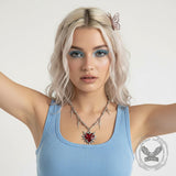 Y2K Love Sword Thorn Gothic Alloy Pendant