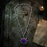 Y2K Love Sword Thorn Gothic Alloy Pendant