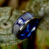 Yggdrasil Celtic Knot Stainless Steel Norse Ring | Gthic.com