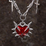 Y2K Love Sword Thorn Gothic Alloy Pendant
