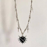 YK2 Love Sword Thorn Gothic Alloy Pendant | Gthic.com