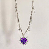 YK2 Love Sword Thorn Gothic Alloy Pendant | Gthic.com