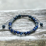 You Are Loved Tiger Eye Morse Code Bracelet | Gthic.com