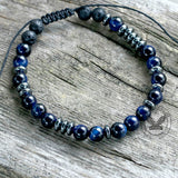 You Are Loved Tiger Eye Morse Code Bracelet | Gthic.com