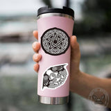 100 Pcs Waterproof Viking Symbols Totem Sticker | Gthic.com
