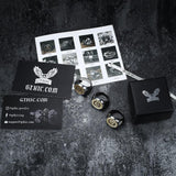 12 Constellation Zodiac Signs Stainless Steel Ring