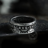 1896 Morgan Dollar Pattern Alloy Ring03 | Gthic.com