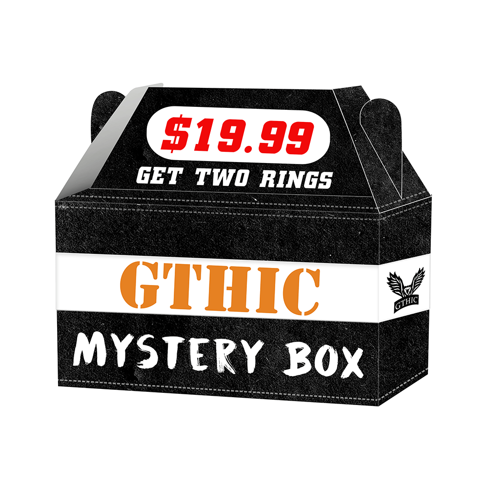 GTHIC Mystery Box - Two Rings Set, 16 GTHIC Mystery Box - Two Rings Set, 16