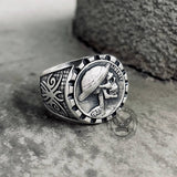1937 Hobo Nickel Coin Sterling Silver Skull Ring | Gthic.com