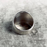 1937 Hobo Nickel Coin Sterling Silver Skull Ring | Gthic.com