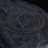 2.4 mm* 55.6 cm Black Rope Chain| Gthic.com