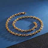 3 mm* 60 cm Cable Link Gold Chain | Gthic.com