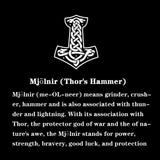 Thor's Hammer Rune Stainless Steel Viking Ring | Gthic.com