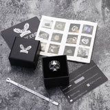 Vintage Pattern Stainless Steel Skull Ring