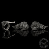 Angel Wing Sterling Silver Ring