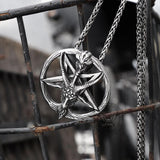 Baphomet Stainless Steel Satan Pendant | Gthic.com