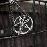 Baphomet Stainless Steel Satan Pendant | Gthic.com