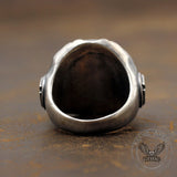 Buffalo Coin Sterling Silver Punk Ring