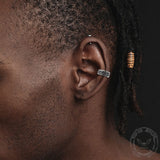 Celtic Knot Stainless Steel Viking Ear Cuffs 02 | Gthic.com