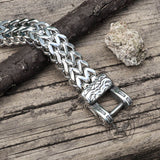Celtic Wolf Stainless Steel Animal Bracelet