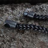 Classic Wheat Ear Chain Stainless Steel Bracelet | Gthic.com