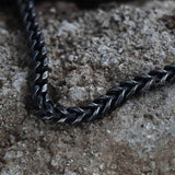 Classic Wheat Ear Chain Stainless Steel Bracelet | Gthic.com