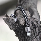 Classic Wheat Ear Chain Stainless Steel Bracelet | Gthic.com
