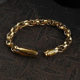 Classic Winding Stainless Steel Bracelet | Gthic.com