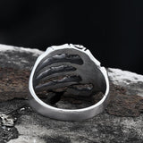 Claw Stainless Steel Skull Ring | Gthic.com