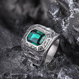 Cowboys Bull Stainless Steel Ring | Gthic.com