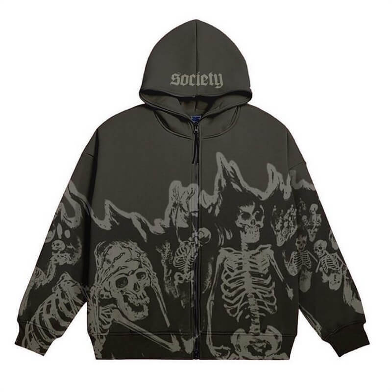 Lowest Price Dallas Cowboys Skull Hoodies 3D With Zipper, Pullover