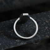 Cross And Coffin Stainless Steel Ring
