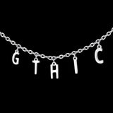 Custom Letters Necklace 01 | Gthic.com