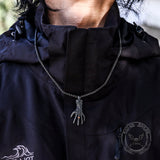 Devil's Hand Stainless Steel Pendant03 | Gthic.com