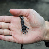 Devil's Hand Stainless Steel Pendant02 | Gthic.com