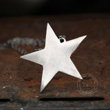 Devil Satan Smile Stainless Steel Pentagram Pendant | Gthic.com