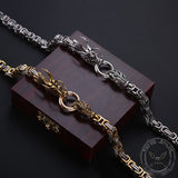 Dragon Bones Self-Defense Stainless Steel Bracelet Whip 04 | Gthic.com