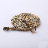 Dragon Bones Self-Defense Stainless Steel Bracelet Whip 03 SILVER+GOLD| Gthic.com