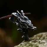Dragon Head Stainless Steel Pendant | Gthic.com