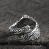 Eagle Wing Sterling Silver Ring