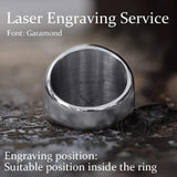 Fenrir Wolf Amulet Signet Viking Ring - GTHIC