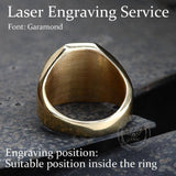 Fierce Lion Stainless Steel Ring