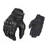 Full-finger Leather Motorcycle Gloves | Gthic.com